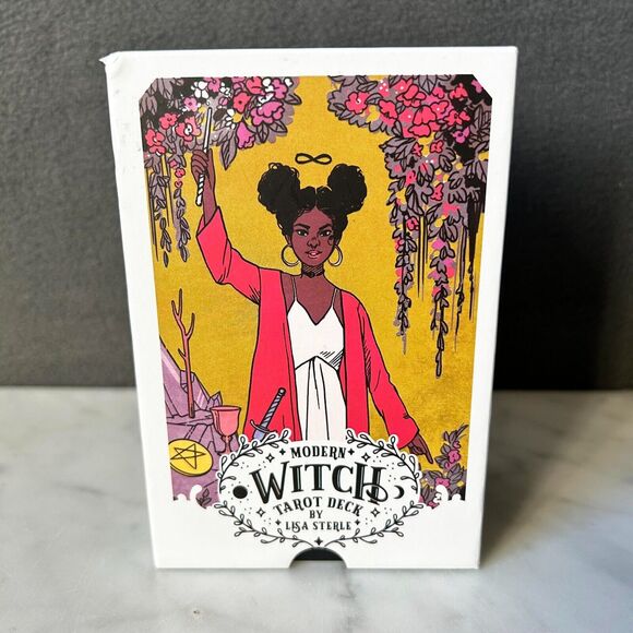 Modern Witch Tarot Deck by Lisa Sterle - 78 Card Tarot Deck + Introductory Book - Picture 1 of 8